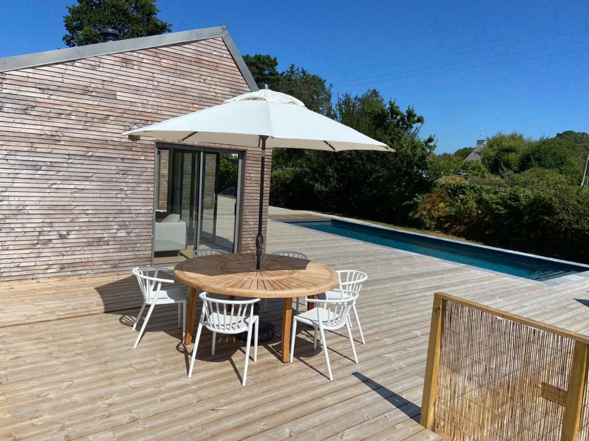 Magnifique Villa Avec Piscine, A 5 Min Des Plages Landunvez Zewnętrze zdjęcie