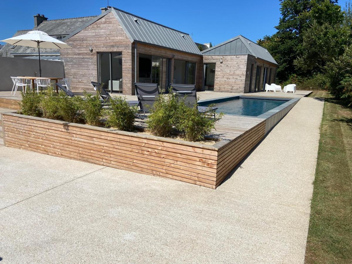 Magnifique Villa Avec Piscine, A 5 Min Des Plages Landunvez Zewnętrze zdjęcie